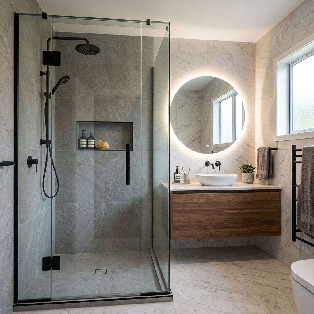 Modern Bathroom Shower Cubicle